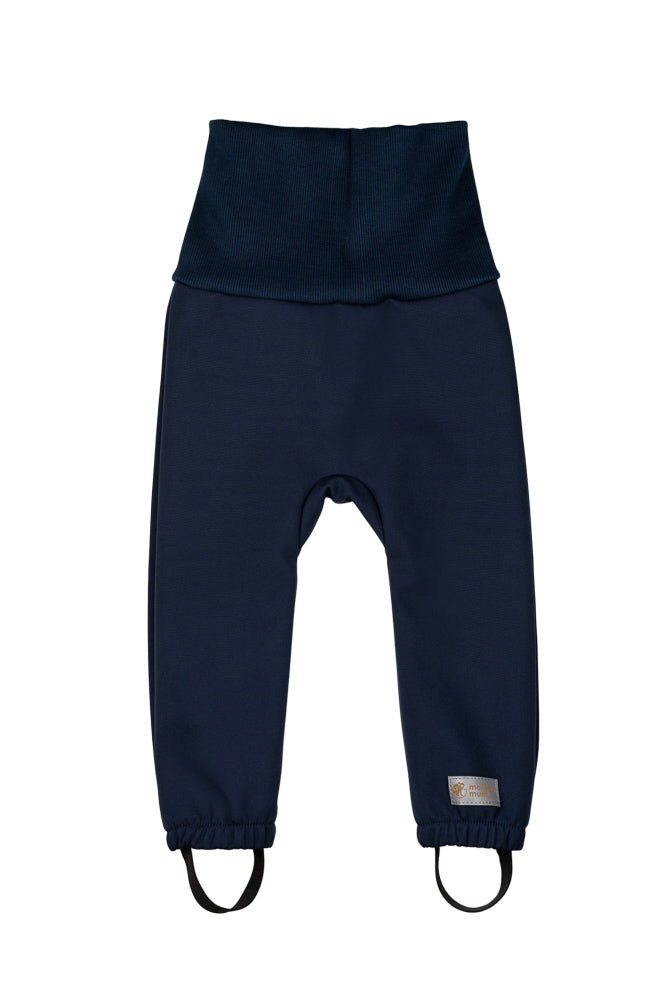Otroške rastoče softshell hlače z membrano Monkey Mum® - Nočno nebo