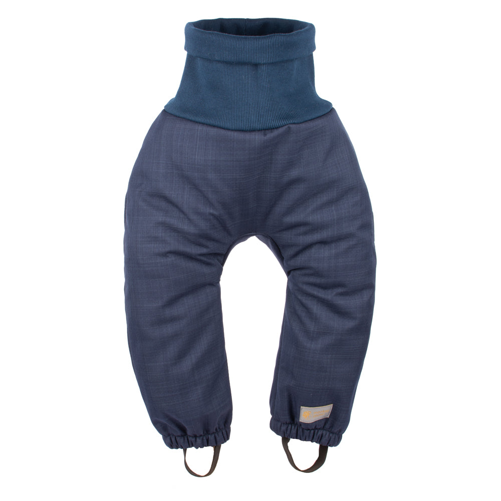 Otroške rastne zimske softshell hlače s plišem Monkey Mum® - Pravljični večerniček