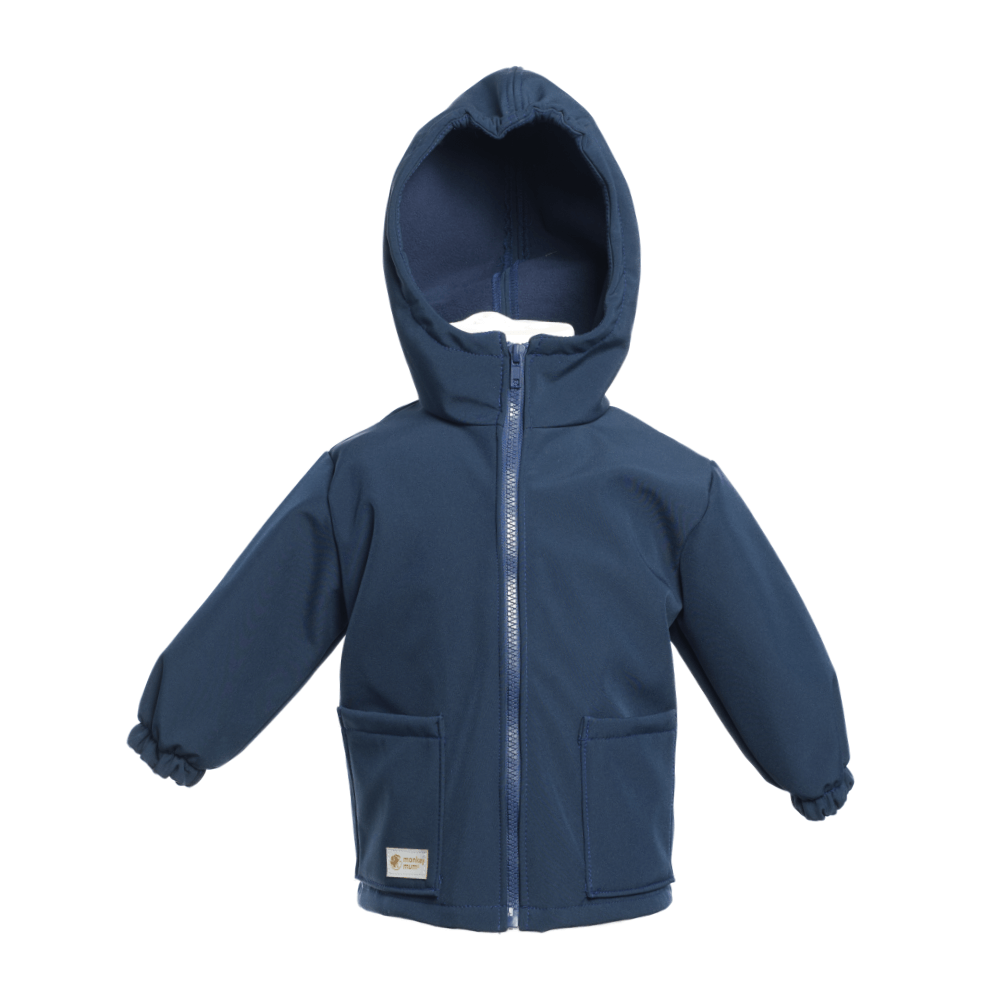 Otroška softshell jakna z membrano Monkey Mum® - Nočno nebo