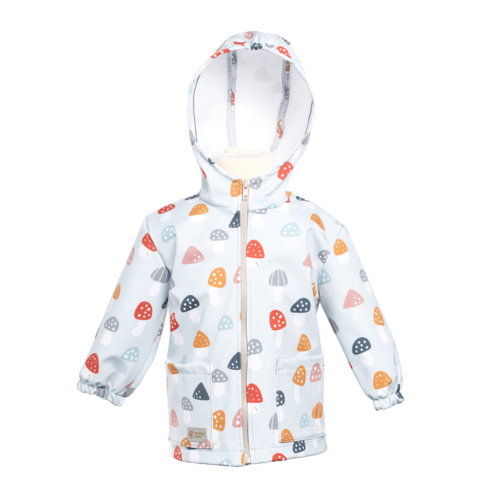 Otroška softshell jakna z membrano Monkey Mum® - Pisana mušnica