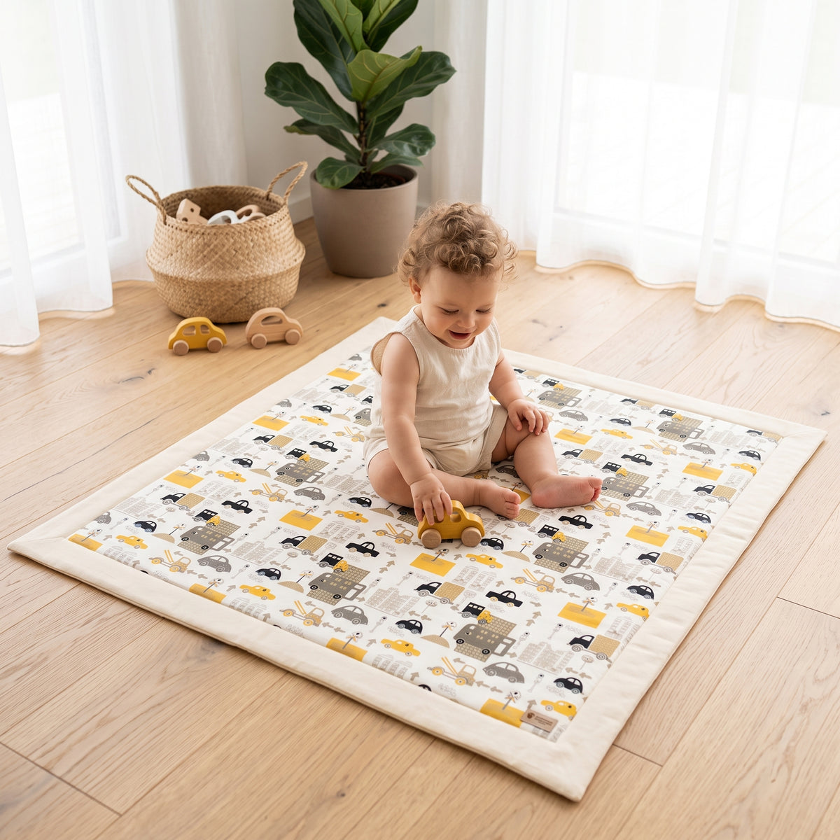 Igralna podloga Monkey Mum® - mestni promet