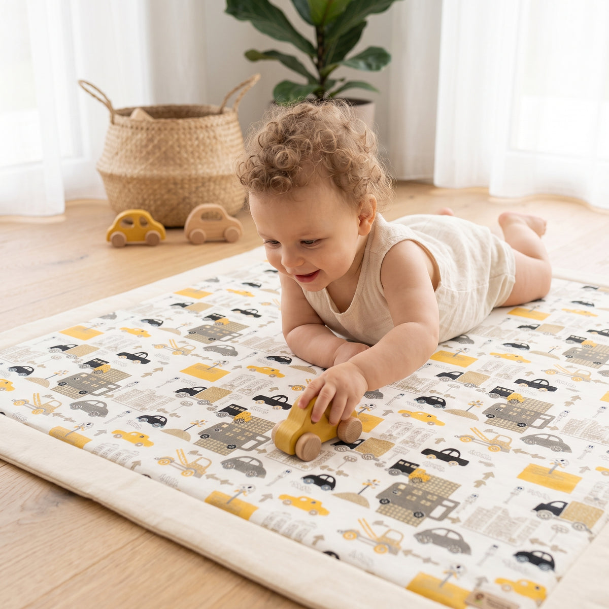 Igralna podloga Monkey Mum® - mestni promet