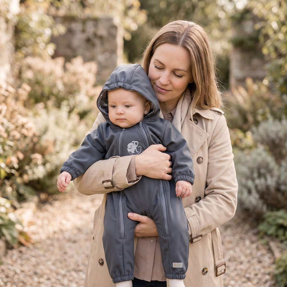 Monkey Mum® Softshell kombinezon z membrano – Skrivnostni izlet - vel. 62/68, 74/80