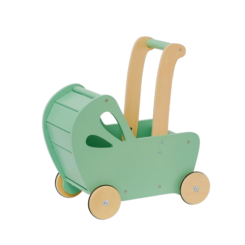Moover Mini voziček za punčke - Rjav