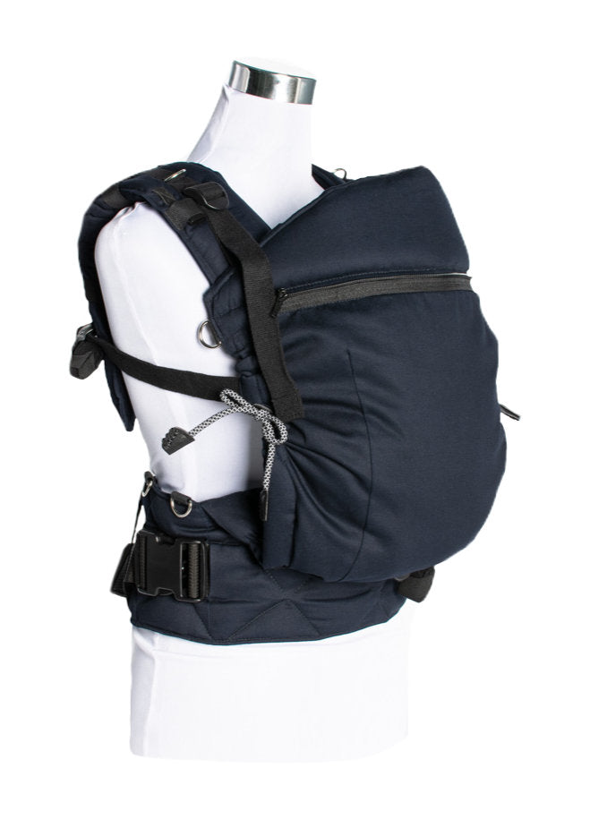 Monkey Mum® Ergonomska rastoča nosilka Carrie - Srebrna tema