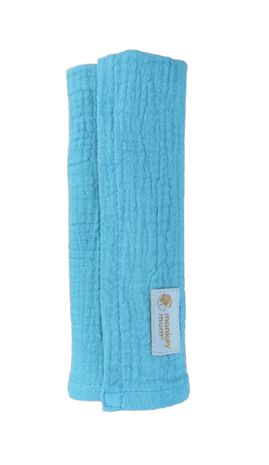 Mušlinasta plenica Monkey Mum® - Metin odtenek