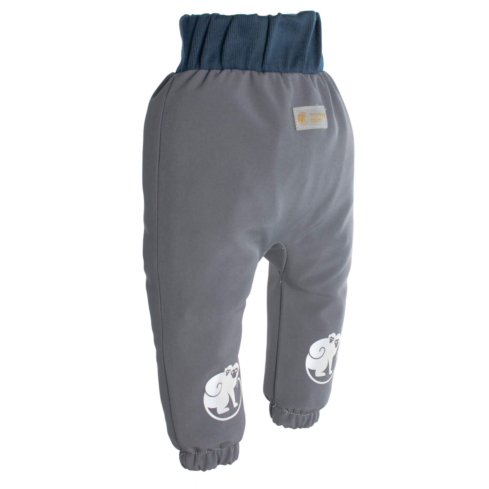 Otroške softshell hlače z membrano Monkey Mum® - Skrivnostni izlet