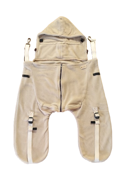Monkey Mum® Topla flis torba za nosilko ali za v voziček Carrie - Zajček