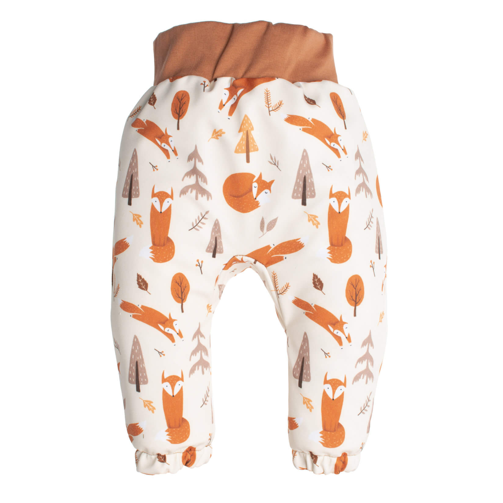 Otroške softshell hlače z membrano Monkey Mum® - Lisičje igre