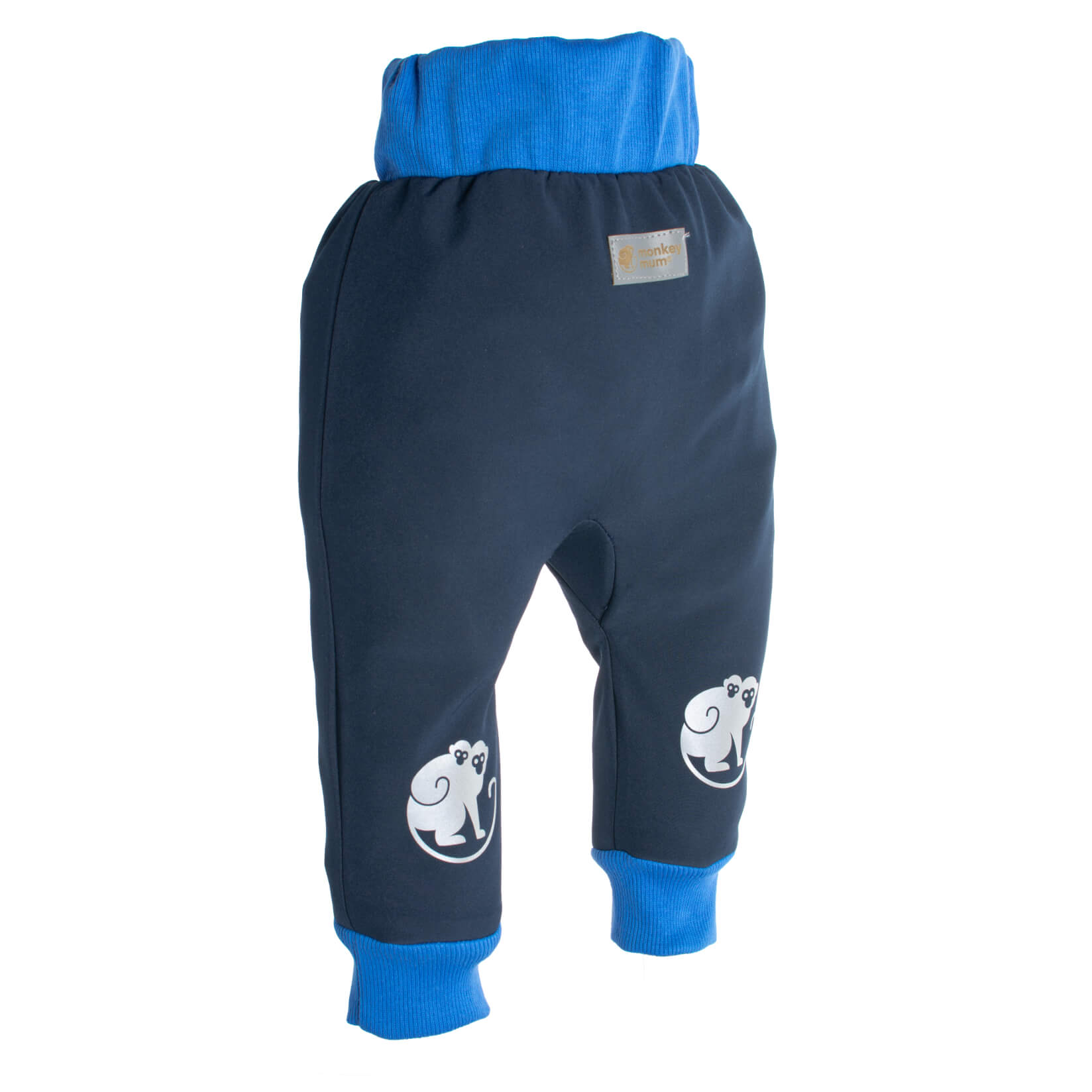 Otroške softshell hlače z membrano Monkey Mum® - Nočno nebo