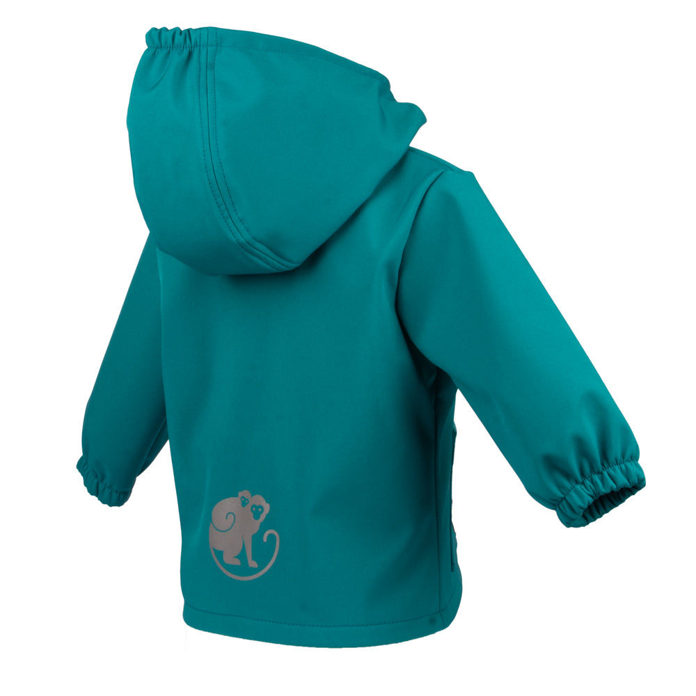 Otroška softshell jakna z membrano Monkey Mum® - Veseli kuščar