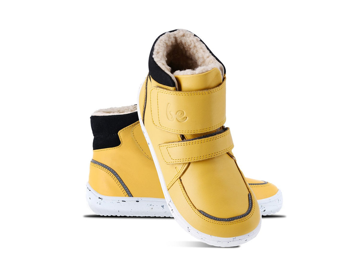 Be Lenka Otroški zimski bosonotki Panda 2.0 - Cheese Yellow