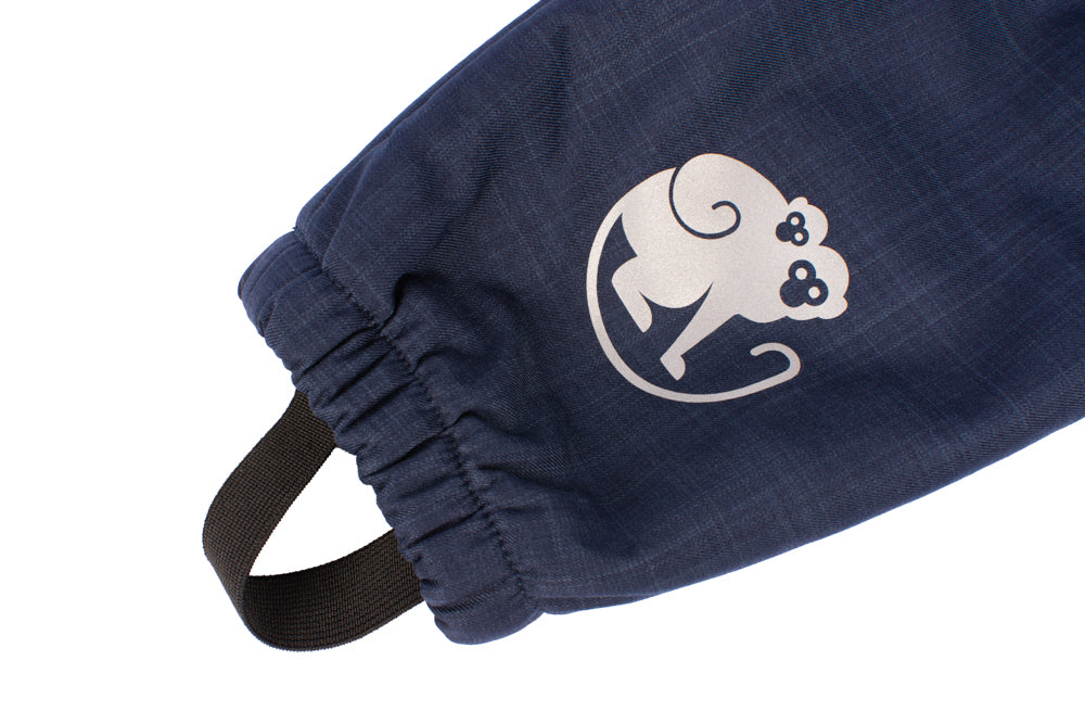 Otroške rastne zimske softshell hlače s plišem Monkey Mum® - Pravljični večerniček