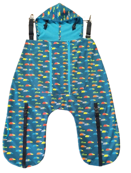 Monkey Mum® Toplotna softshell vreča za nosilko ali za v voziček Carrie - Želvica