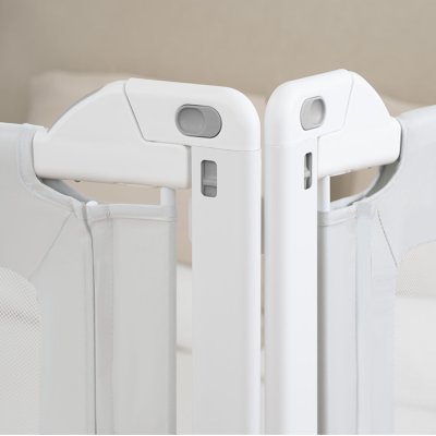 Posteljna ograja Monkey Mum® Popular - temno modra - design - razprodaja - odprta