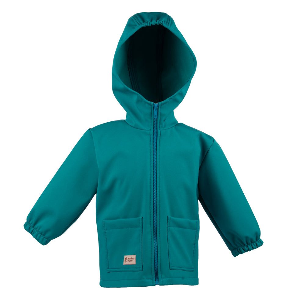 Otroška softshell jakna z membrano Monkey Mum® - Veseli kuščar