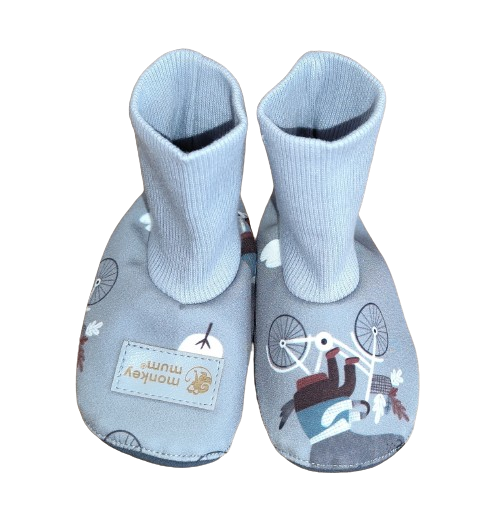 Monkey Mum® softshell copatki z membrano - Volkovi na kolesu