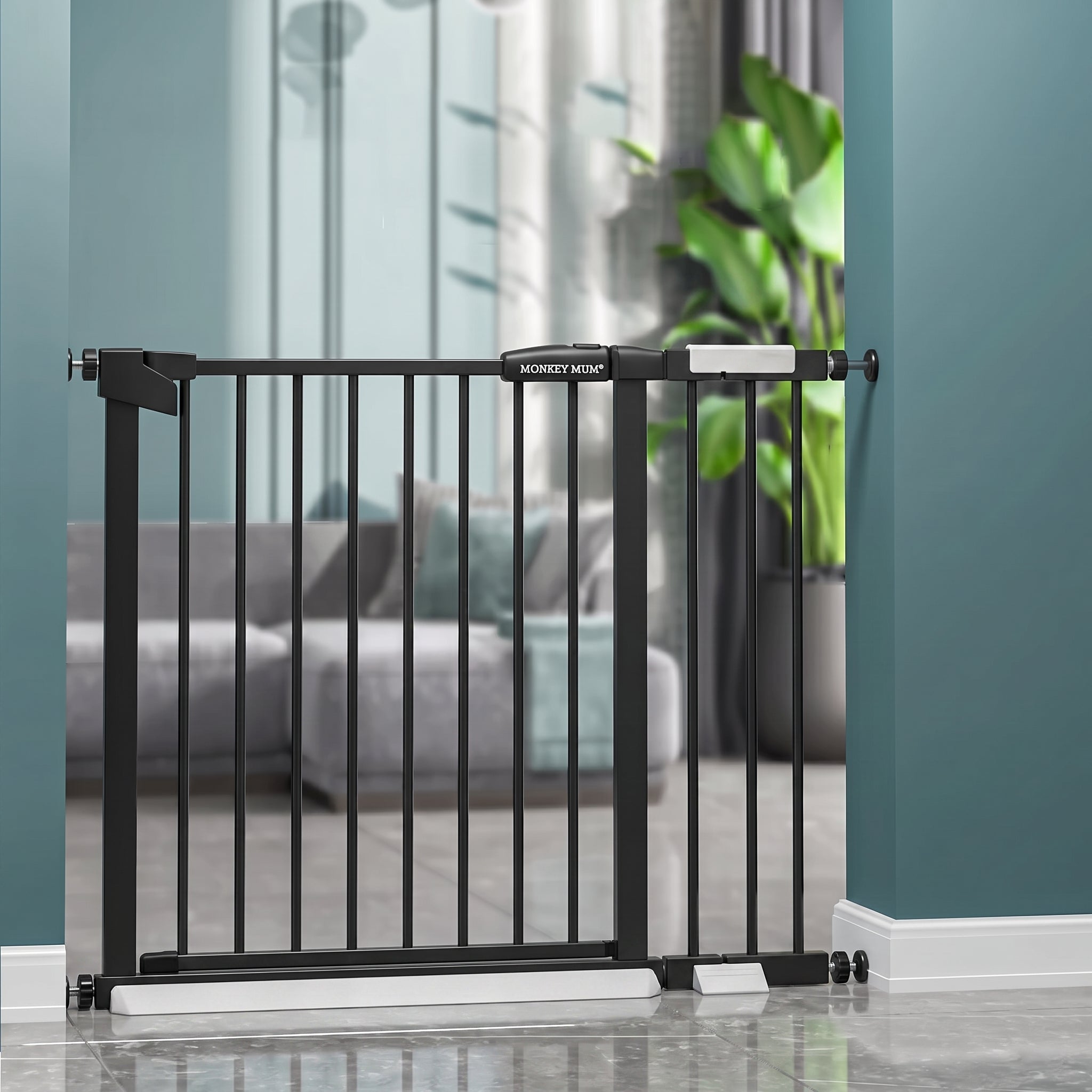 Varnostna ograja Monkey Mum® – Črna