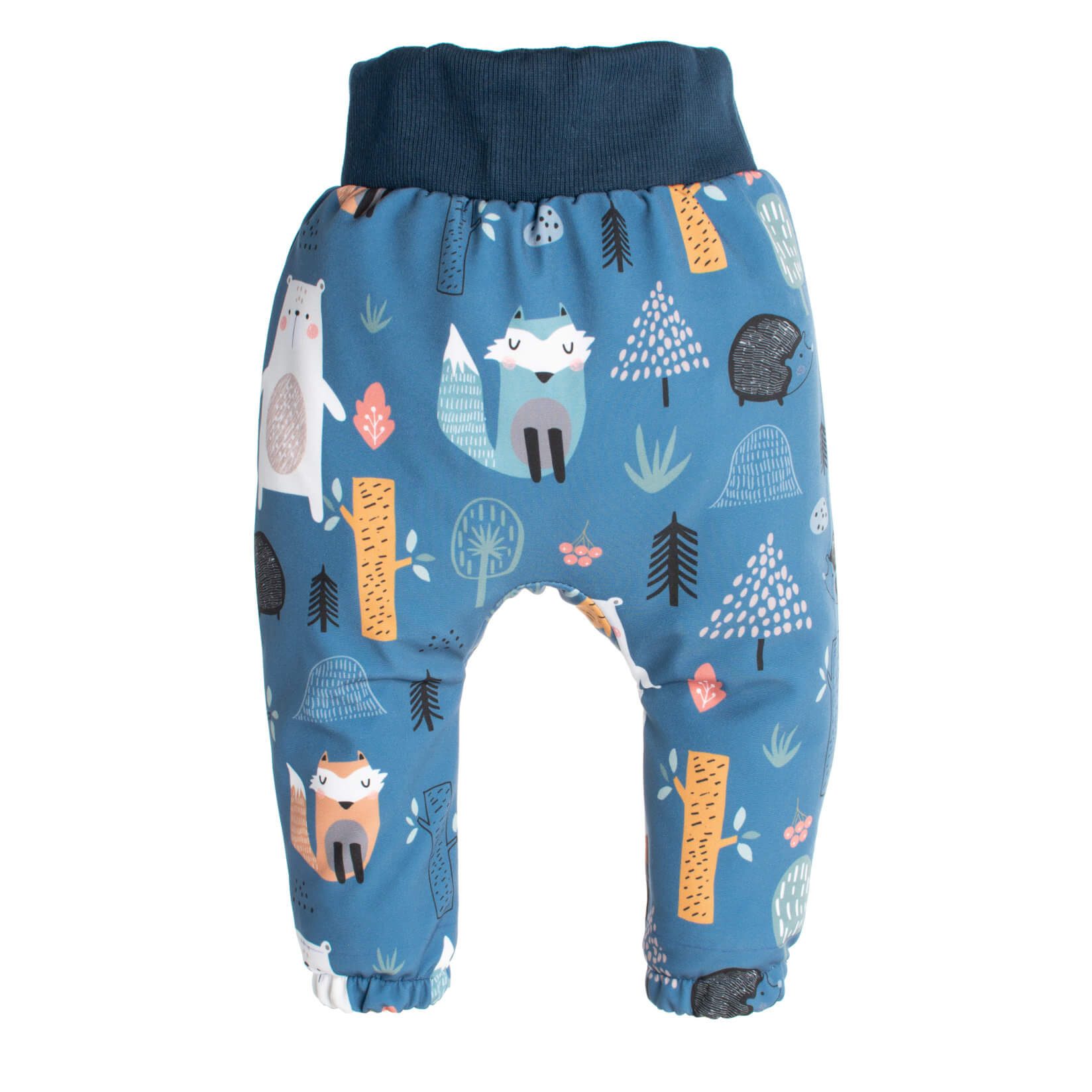 Otroške softshell hlače z membrano Monkey Mum® - Nočne živalice