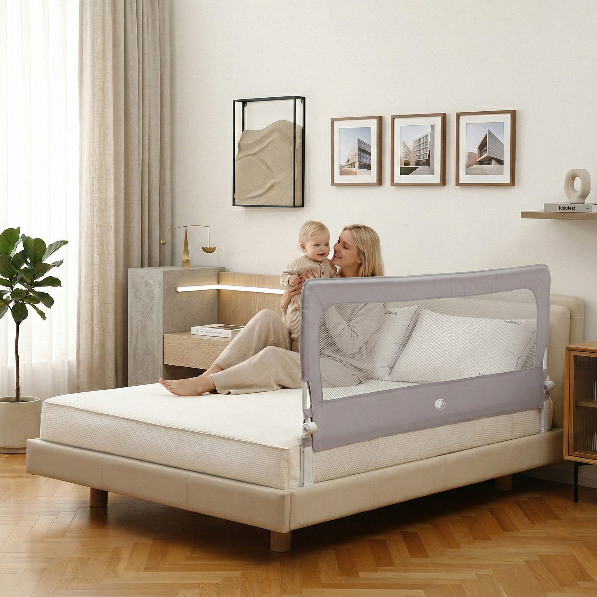 Posteljna ograja Monkey Mum® Flip