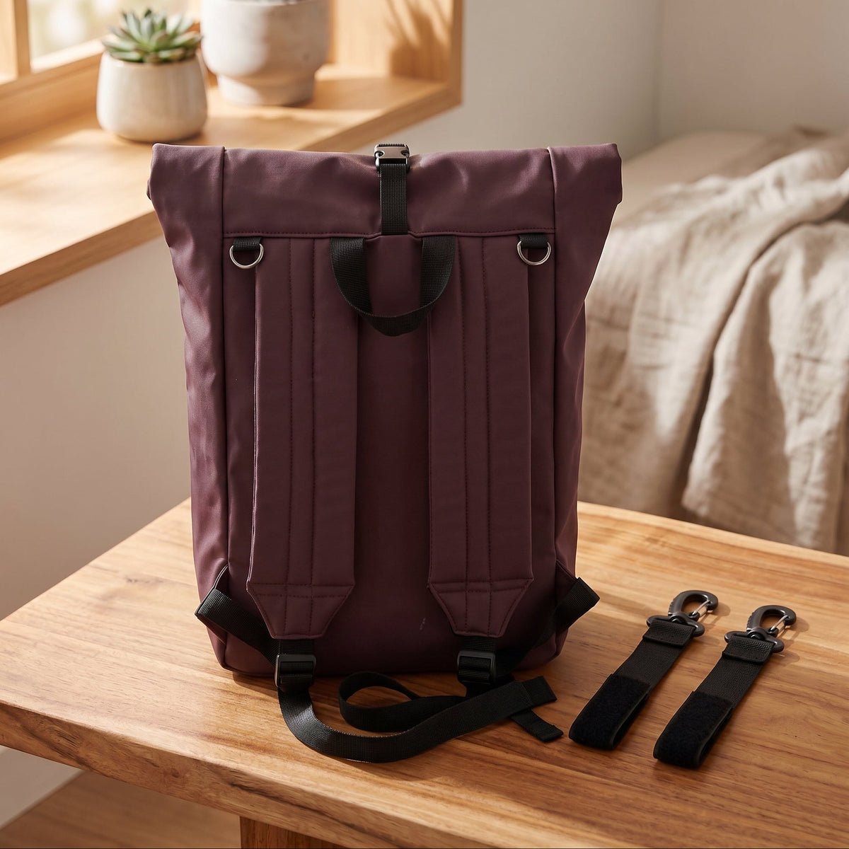 Monkey Mum® Softshell nahrbtnik za otroški voziček – Medvedja sled