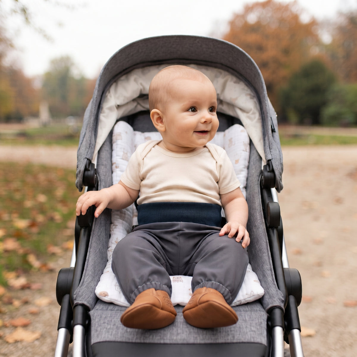 Otroške softshell hlače z membrano Monkey Mum® - Skrivnostni izlet