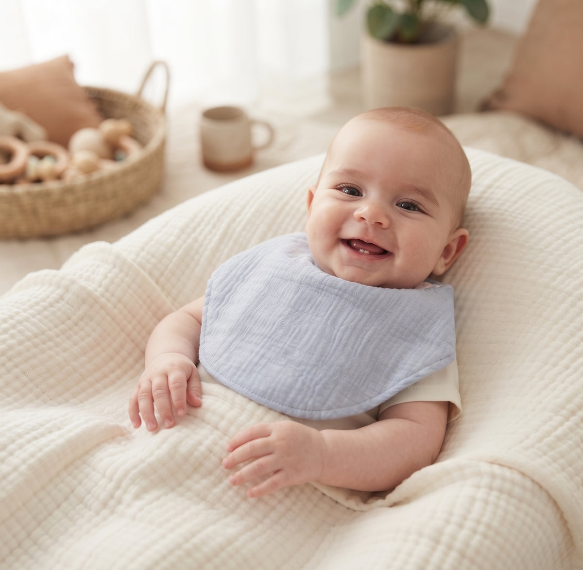 Muslinasti slinček Monkey Mum® - Vijolica