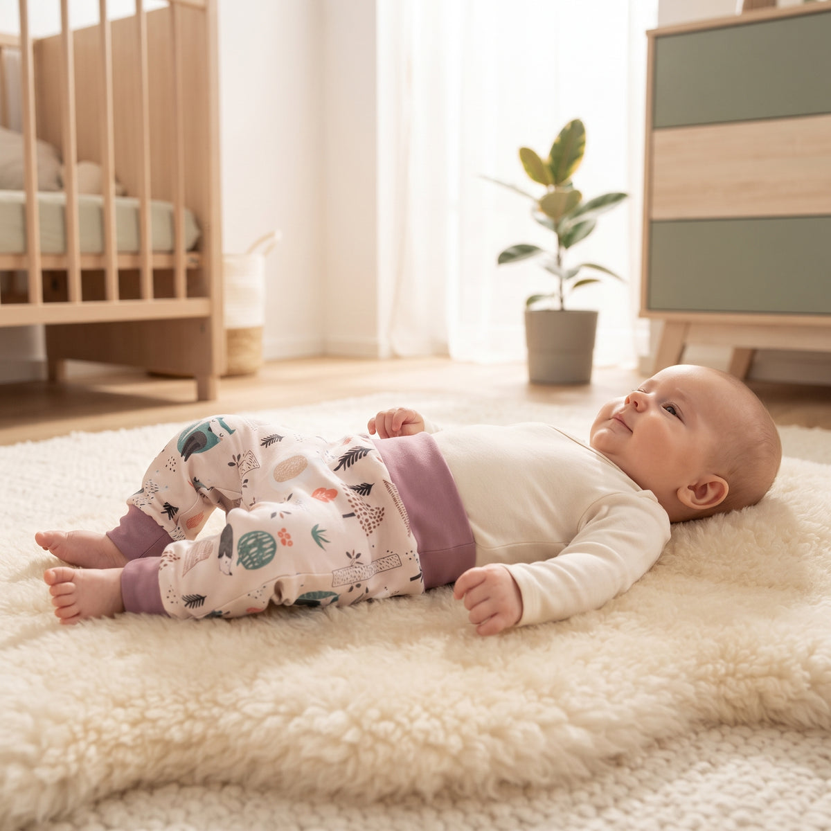 Otroške softshell hlače z membrano Monkey Mum® - Dnevne živalice