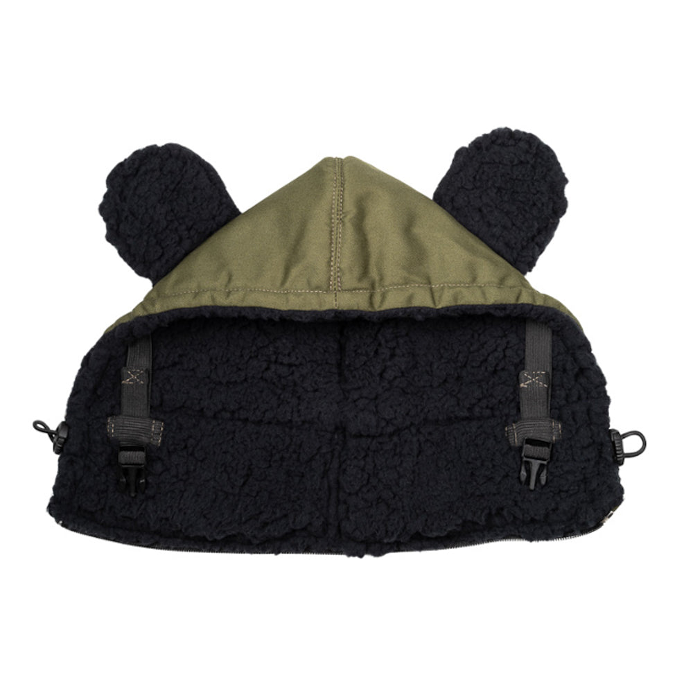 Monkey Mum® Topla kapuca za nosilko Carrie - Barve gozda