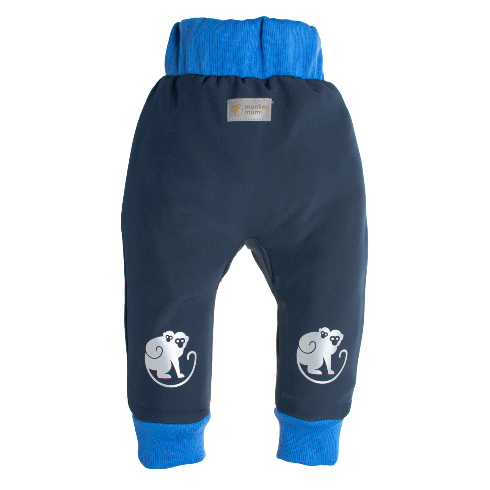 Otroške softshell hlače z membrano Monkey Mum® - Nočno nebo