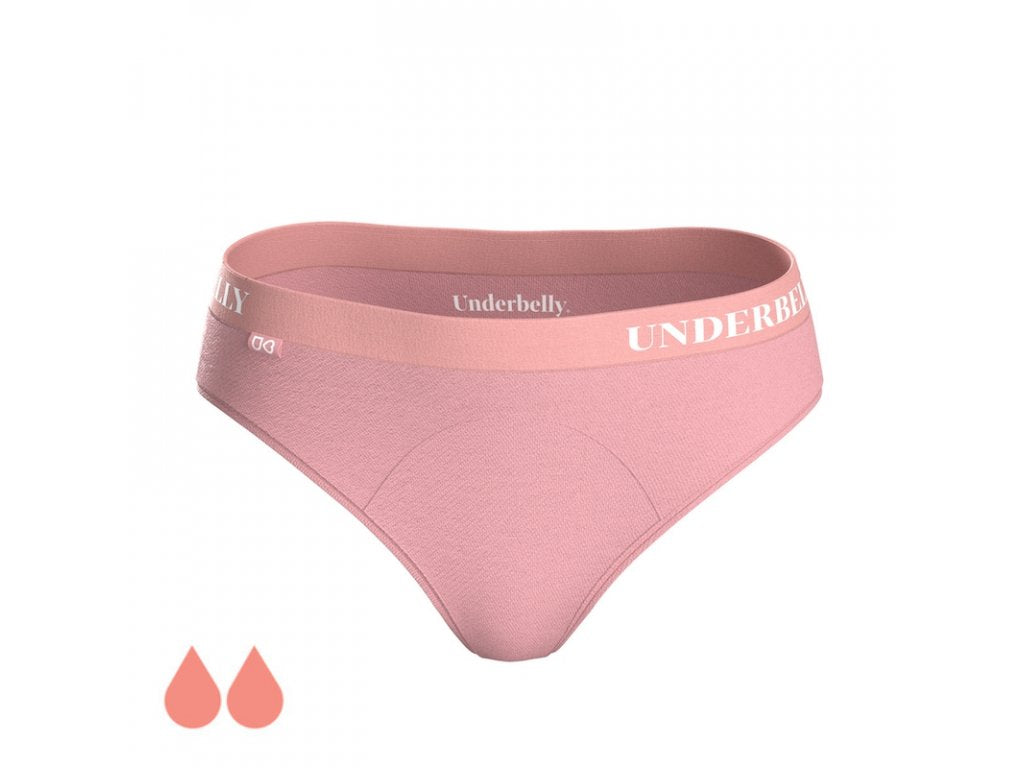 Menstrualne spodnjice Underbelly univers, Šibkejša menstruacija - staro roza