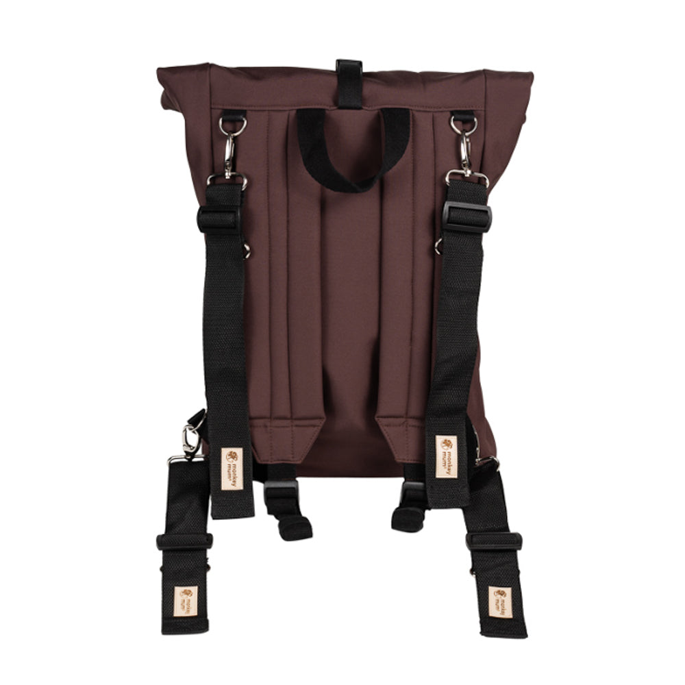 Monkey Mum® Vgrajen softshell nahrbtnik za nosilko Carrie - Medvedji odtis