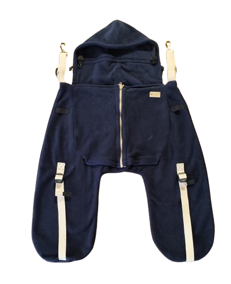 Monkey Mum® Topla flis torba za nosilko ali za v voziček Carrie - Osliček