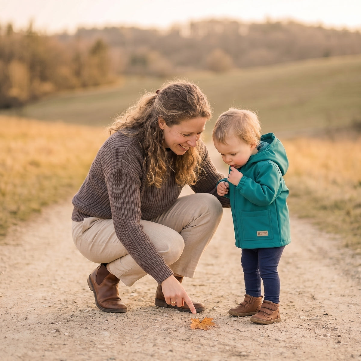 Otroška softshell jakna z membrano Monkey Mum® - Veseli kuščar